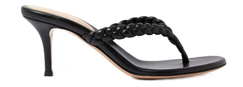 Braided Nappa Thong Sandals, Gianvito Rossi